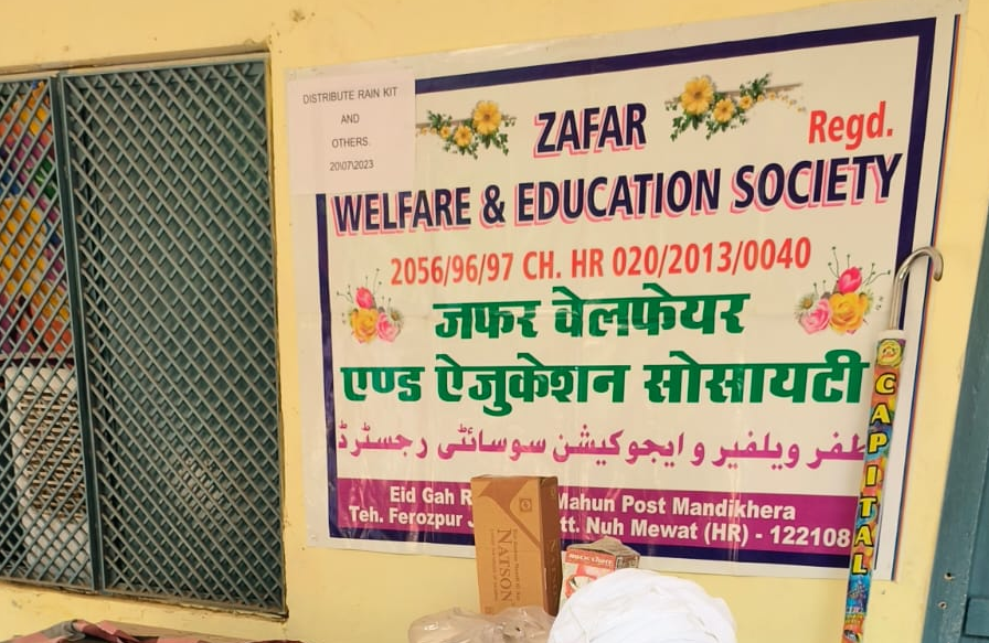 Distribution of Rain Kit and others – Date 20/7/2023